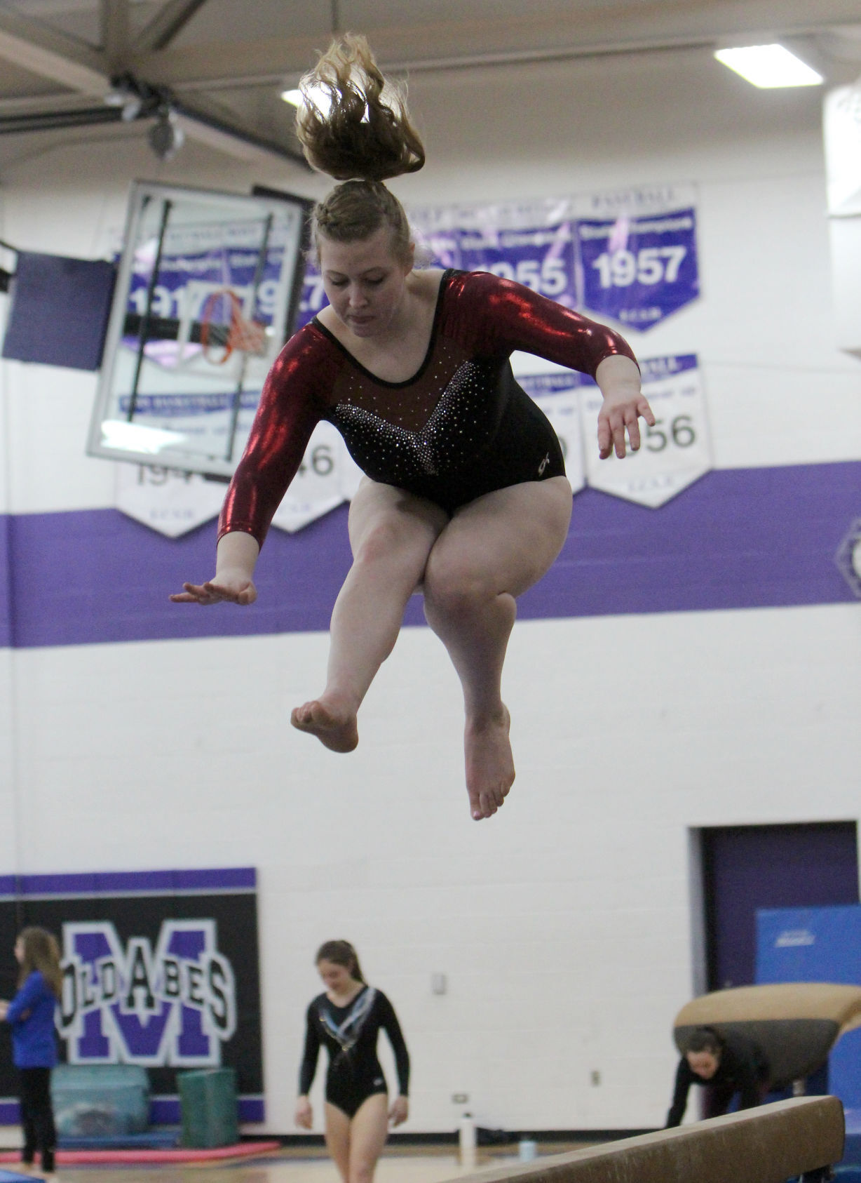 Big Rivers Conference Gymnastics at Eau Claire Memorial 2-22-20